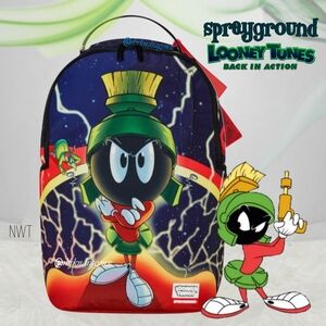 Sprayground Looney Tunes Marvin the Martian Strikes Outer Space Unisex Backpack